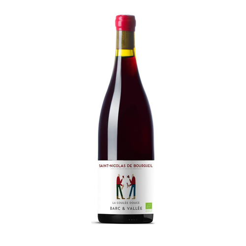 Visuel 1 du produit Vin rouge Saint Nicolas de Bourgueil bio AOC La Coulée douce Barc & Vallée - 75 cl