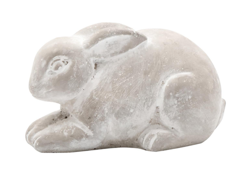 Visuel 1 du produit Lapin coloris gris en ciment - 14 x 8 x 8 cm