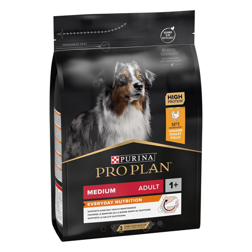 Visuel 1 du produit Croquette pour chien adulte à la volaille Pro Plan – 3 kg