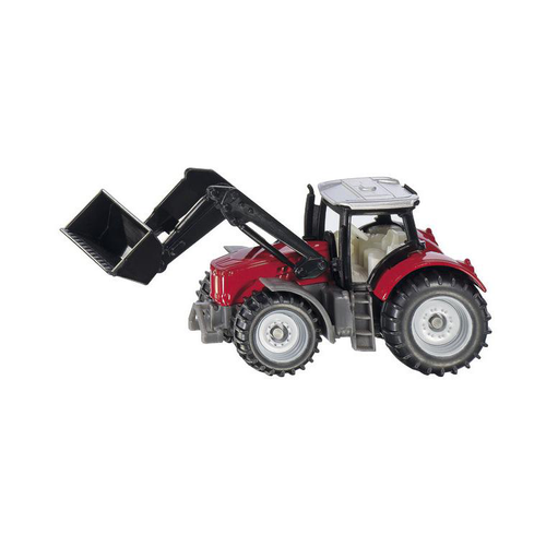 Visuel 1 du produit Massey Ferguson avec chargeur frontal Siku - echelle 1/64e