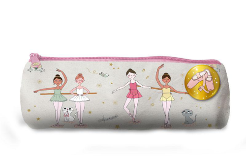 Visuel 1 du produit Trousse ballerines multicolore Editions Cartes D’art - 23 cm