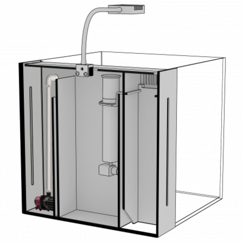 Visuel 5 du produit Aquarium nano Yasha 90, spécialement conçu pour l'élevage marin - AQUA MEDIC - 90L