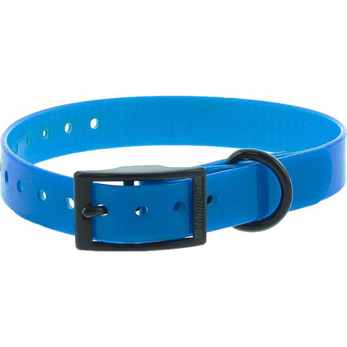 Visuel 1 du produit Collier pour chien en polyuréthane coloris bleu boucle double Canihunt Xtreme - 1,9 x 0,25 x 45 cm