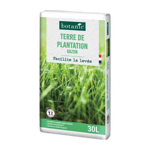 Visuel 1 du produit Terre de plantation pour gazon botanic® - 30 L