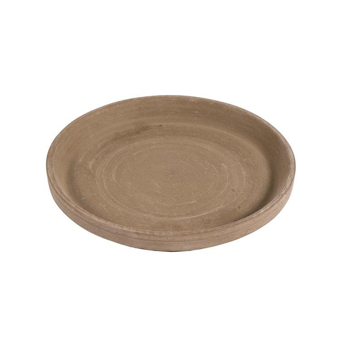 Visuel 1 du produit Soucoupe en terre cuite basalt Spang Xlu - Ø 9 cm