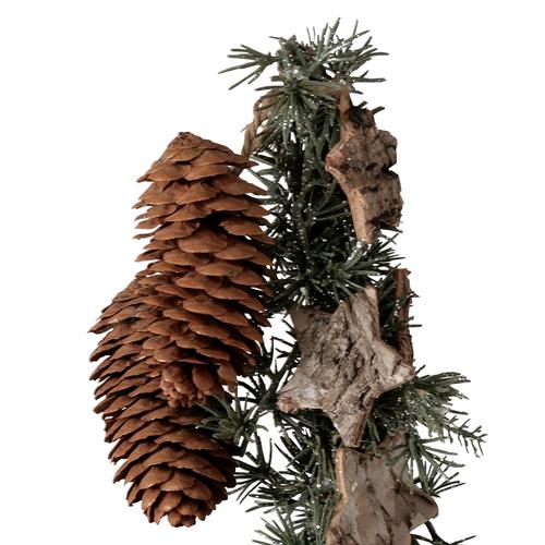 Visuel 3 du produit Arbre artificiel décoratif vert avec sac de toile de jute Tresella - Ø 13,5 x H 65,5 cm