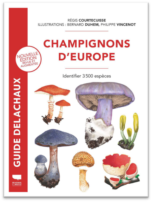 Visuel 1 du produit Livre "Champignons d'Europe" Éditions Delachaux & Niestlé