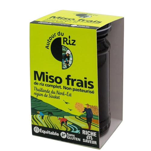 Visuel 1 du produit Miso frais non pasteurisé bio La compagnie du riz - 250 g