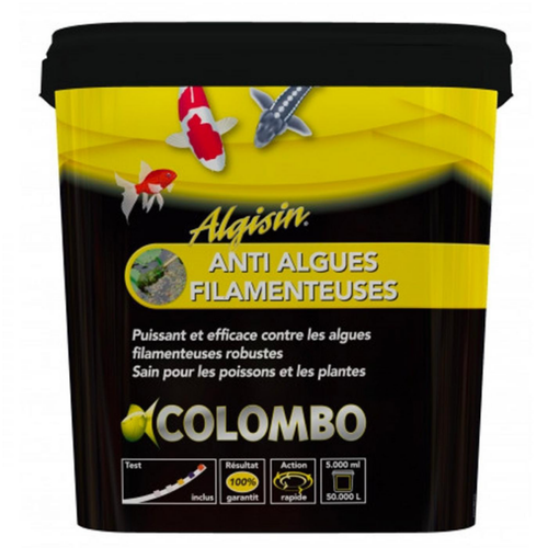 Visuel 1 du produit Anti algues filamenteuses liquide 5L - COLOMBO Algisin