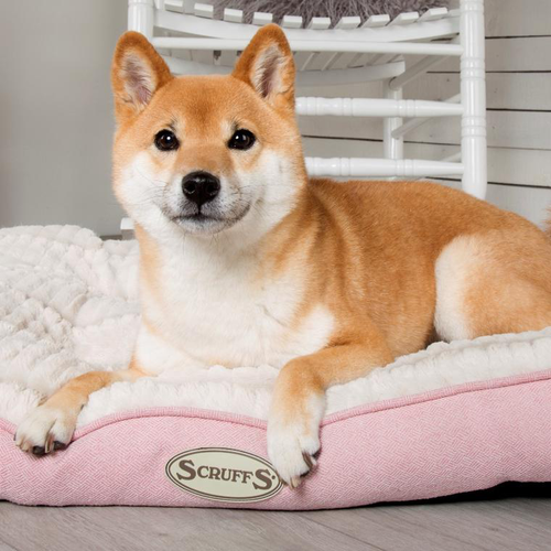 Visuel 4 du produit Coussin pour chien rose Ellen Scruffs - Taille L