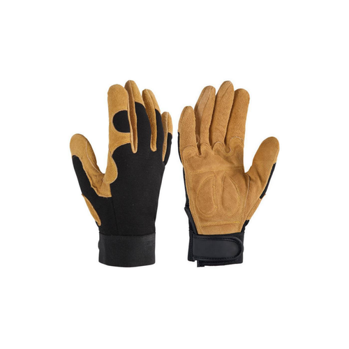 Visuel 2 du produit Gants Control coloris Marron en polyester et cuir Taille 9