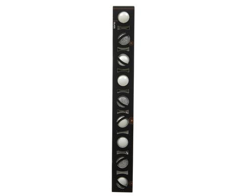 Visuel 1 du produit Boîte de 9 mini-boules de Noël en verre blanc d’hiver - Ø 3 cm