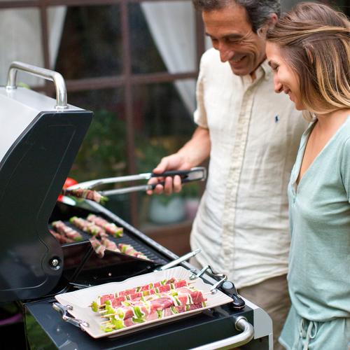 Visuel 3 du produit Kit de 3 accessoires Better pour barbecue (pince, spatule, pinceau) Weber - 58 cm
