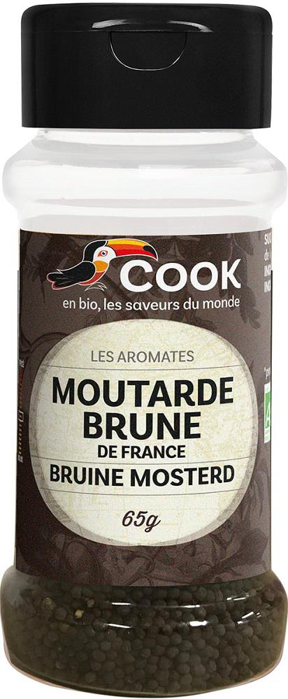 Visuel 1 du produit Moutarde brune bio Cook - 65 g