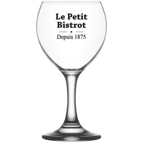 Visuel 1 du produit Boîte de 6 verres ballon Le petit bistrot - 6 x 21 cl