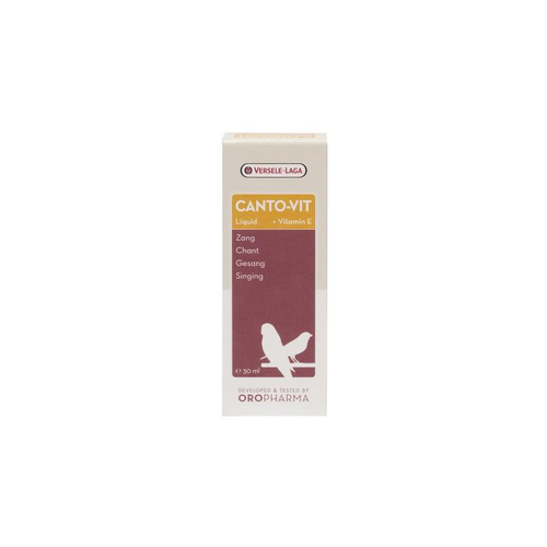 Visuel 1 du produit Vitamines stimulantes liquides pour le chant des oiseaux exotiques Versele Laga Canto-Vit - 30 ml