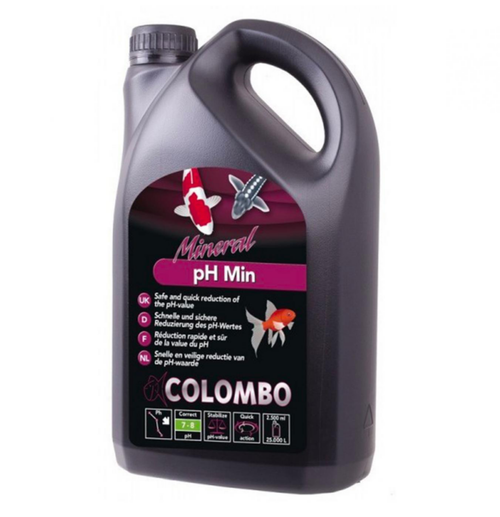 Visuel 1 du produit Correcteur pH bassin aquatique, COLOMBO BASSIN PH min - Contenance 2.5L