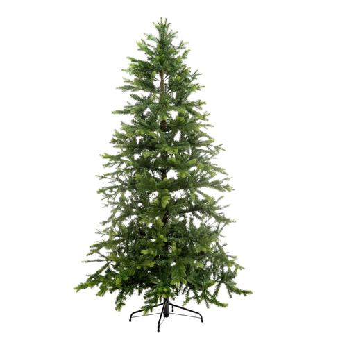 Visuel 1 du produit Sapin de Noël artificiel coloris vert Galloway épicéa - H 240 x Ø 150 cm