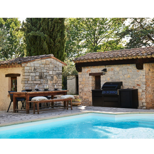 Visuel 2 du produit Barbecue gaz encastrable noir Napoléon Big 32 Phantom 4 brûleurs - 85,1 x 70,1 x 61 cm