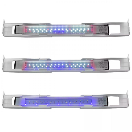 Visuel 5 du produit Rampe LED aquarium eau douce, blanc 16W, AQUAEL, Leddy Slim Duo Sunny & Plant 2.0 - Day & Night