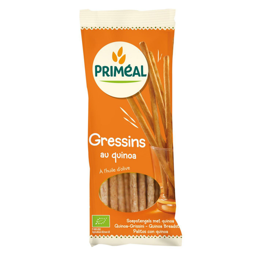 Visuel 1 du produit Gressins au quinoa bio Priméal - 120 g