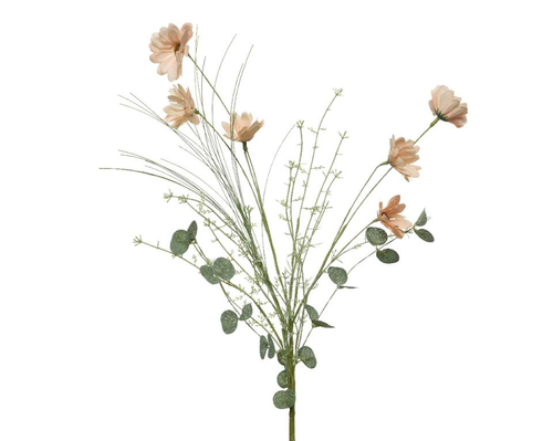 Visuel 1 du produit Bouquet de dahlia coloris rose en polyester - 10 x 22 x 65 cm