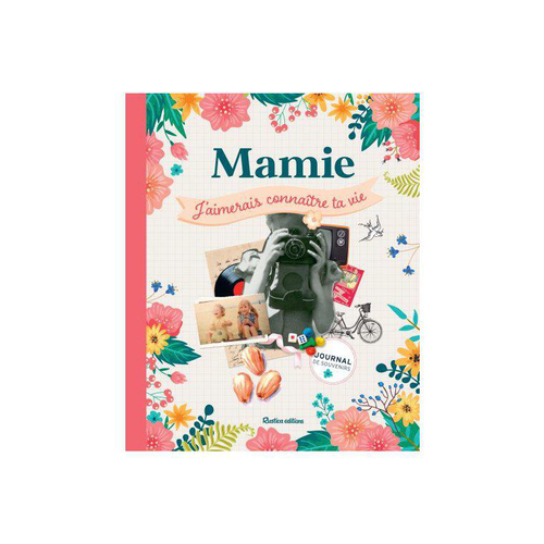 Visuel 1 du produit Livre "Mamie, j'aimerais connaître ta vie" aux Éditions Rustica