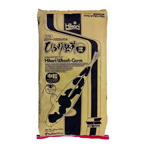 Visuel 1 du produit Nourriture poissons de bassin coulante medium HIKARI BASSIN Wheat GR - 15kg