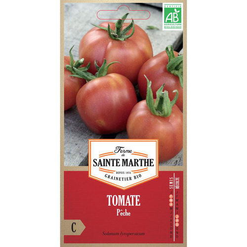 Visuel 1 du produit Graines de Tomate Pêche bio Ferme de Sainte Marthe - graines à semer