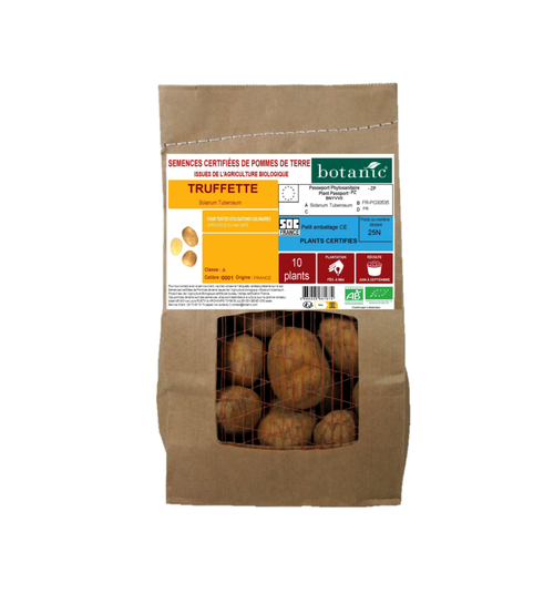 Visuel 1 du produit Pommes de terre Truffette bio botanic® - 25 plants