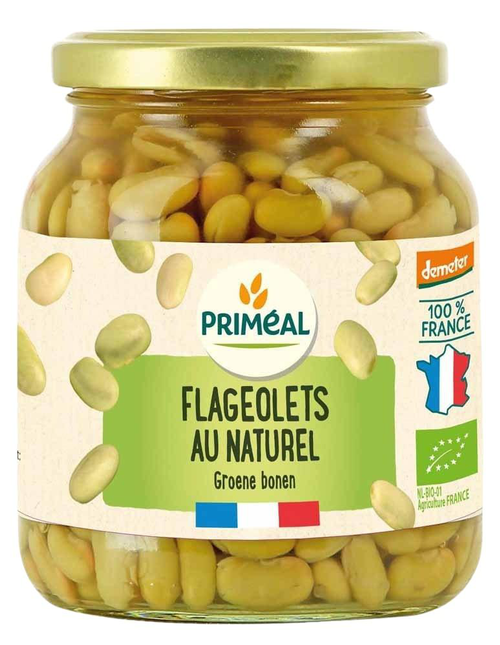 Visuel 1 du produit Flageolets bio de France en bocal de 370 ml