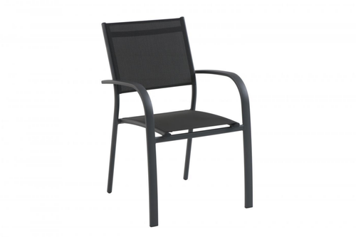 Visuel 3 du produit Fauteuil de jardin en aluminium et textilène Creador Tosca