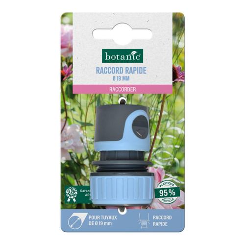 Visuel 1 du produit Raccord rapide botanic® pour tuyaux de Ø 19 mm