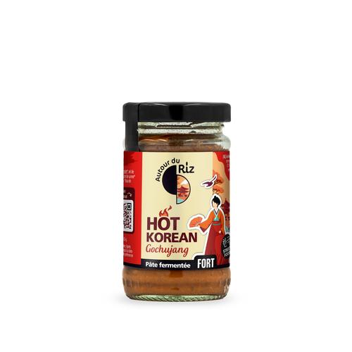 Visuel 1 du produit Pâte pimentée coréenne forte Gochujang Hot Korean Compagnie Autour du riz - 140 g