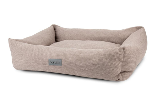 Visuel 1 du produit Couchage pour chien coloris gris corbeille Scruffs Ellen - Taille XL 90 x 70 x 18 cm