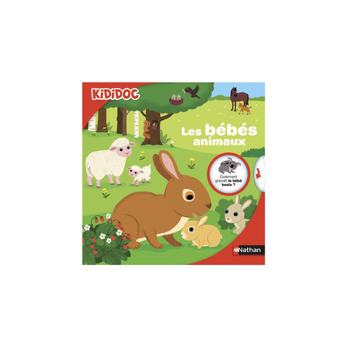 Visuel 1 du produit Le livre " Bebes animaux " aux Éditions Nathan