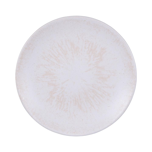 Visuel 1 du produit Assiette à dessert en grès beige Onyx - 21 cm