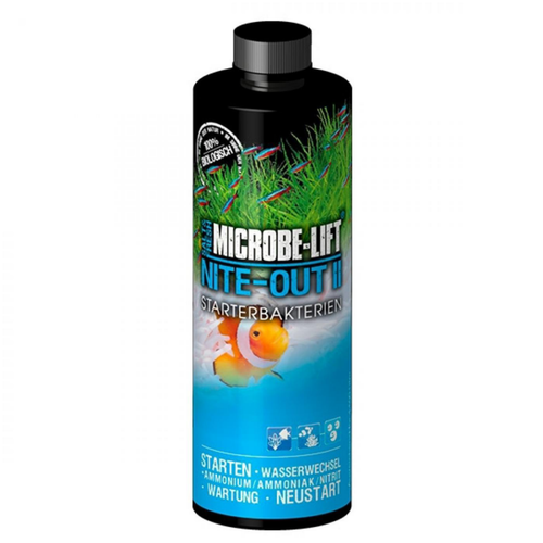 Visuel 1 du produit Bactéries de démarrage microbe-lift nite-out II ARKA - contenance 473ml