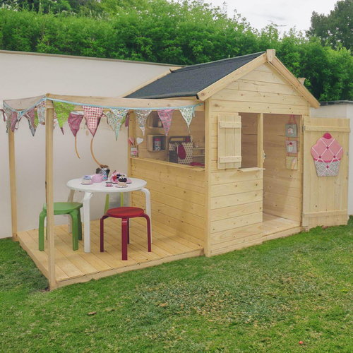 Visuel 9 du produit Maisonnette en bois Soulet Epicerie - 190 x 159 x 135 cm