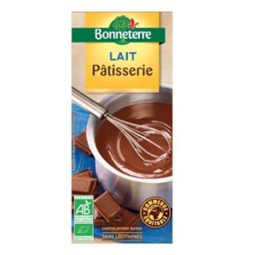 Visuel 1 du produit Chocolat au lait pâtisserie en tablette de 200 g