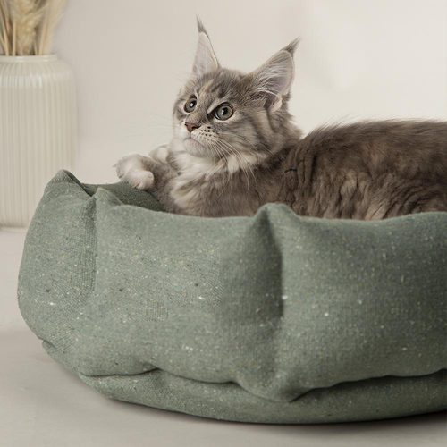 Visuel 4 du produit Corbeille pour chat en tissu beige Scruffs Eco Eden - 45 cm
