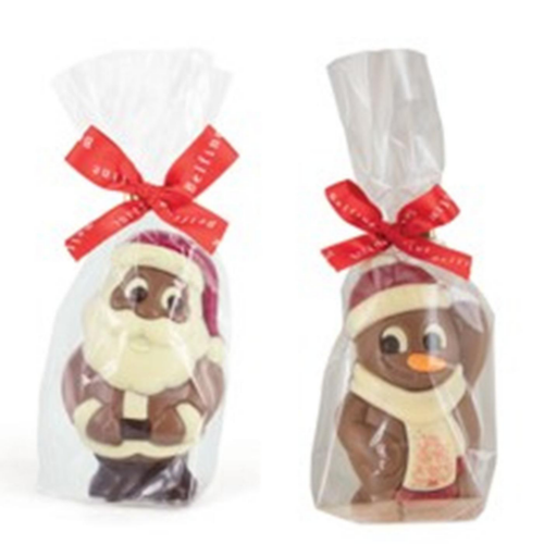 Visuel 1 du produit Personnage de Noël en chocolat Belfine - 75 g
