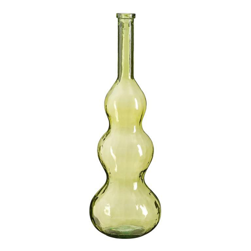 Visuel 1 du produit Vase en verre recyclé vert clair Benito - Ø 33 x H 100 cm