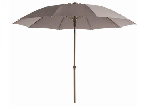 Visuel 1 du produit Parasol droit en aluminium et fibre - PROLOISIRS - Ø 270cm