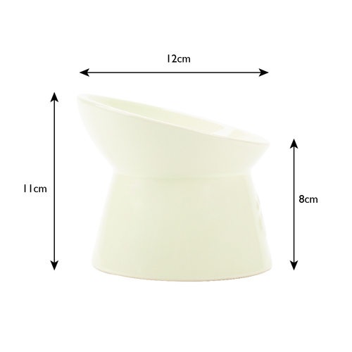 Visuel 5 du produit Gamelle surélevée pour chat Scruffs coloris beige