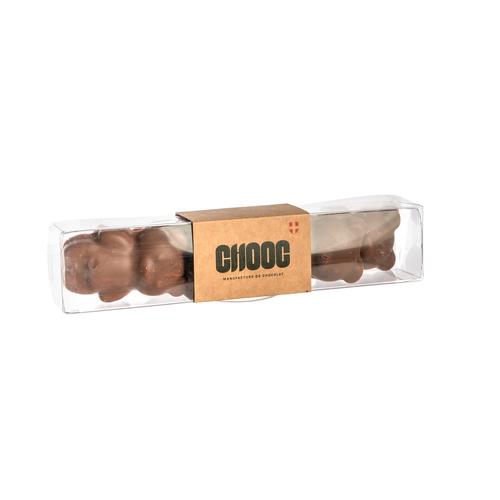 Visuel 1 du produit Oursons guimauve au chocolat au lait Chooc - Boîte de 70 g