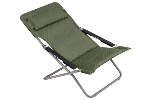 Visuel 1 du produit Transabed BeComfort® Olive tube Titane Lafuma Mobilier - 66,5 x 93 x 88 cm