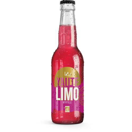 Visuel 1 du produit Limonade bio à la myrtille Yaute Brasseur Savoyard - 33 cl