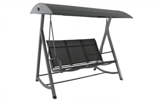 Visuel 1 du produit Balancelle de jardin aluminium anthracite mat MWH Kedline