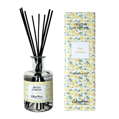 Visuel 1 du produit Bâtons à parfum Lothantique L’éditeur de parfums senteur Fleur d’ananas - 200 ml